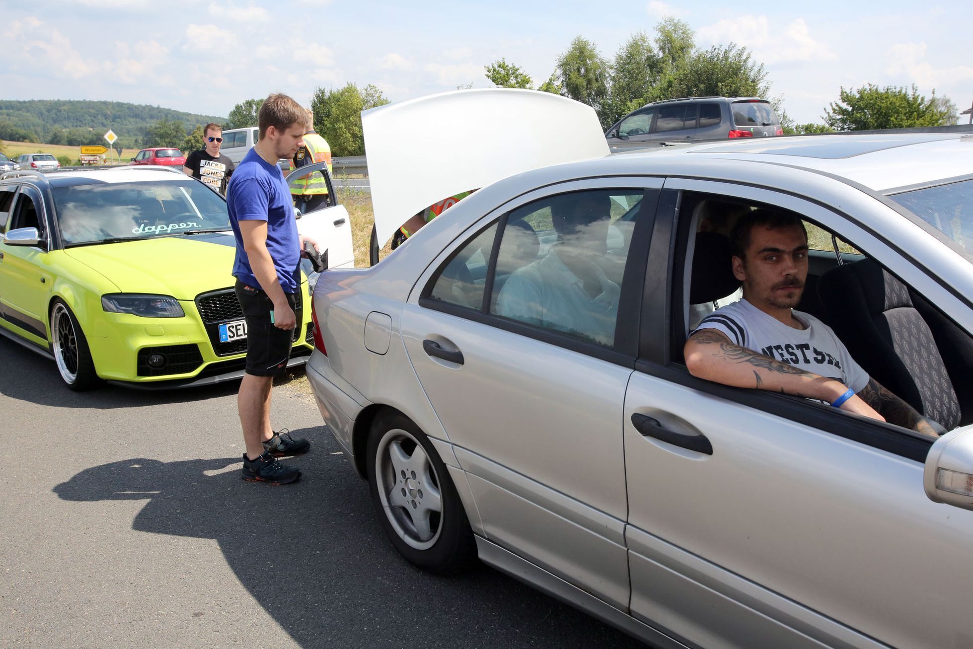 Kontroly Bavorské pohraniční policie