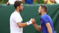 Jiří Veselý sice s Jackem Sockem letos už dvakrát prohrál, ale na French Open si porážky z Miami a Říma dokázal vynahradit.