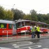 Srážka tramvají v Praze 5