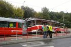 Při srážce tramvají v Praze se zranilo šest lidí