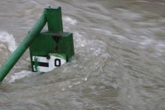 Řeka Olše vystoupala na třetí stupeň povodňové aktivity